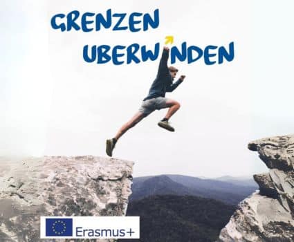 Erasmus+ Grenzen Überwinden Werbebild