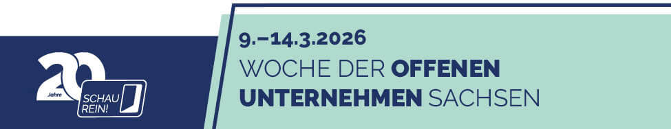 SCHAU_REIN-Mailbanner Woche der Offenen Unternehmen Sachsen 9-14.3.2026
