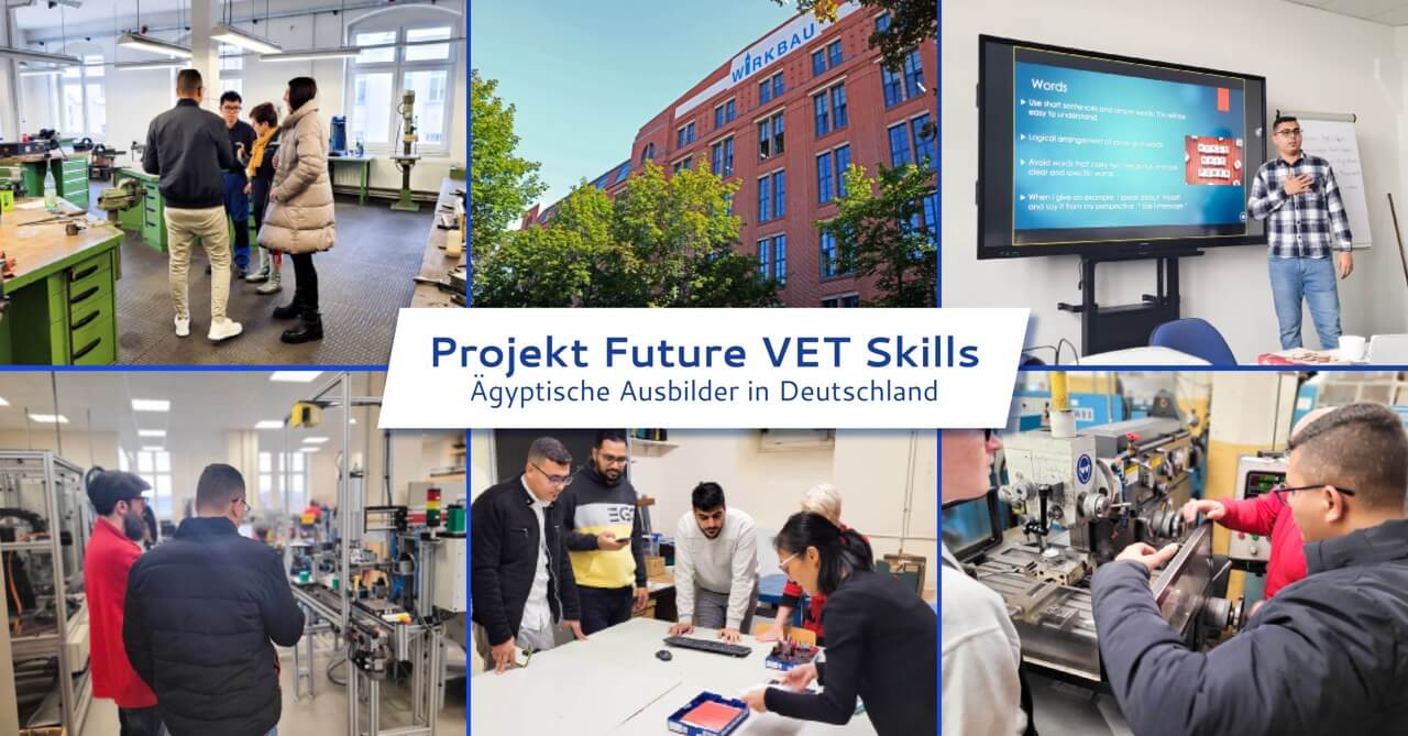 Future Skills Aegyptische Ausbilder in Deutschland - Collage