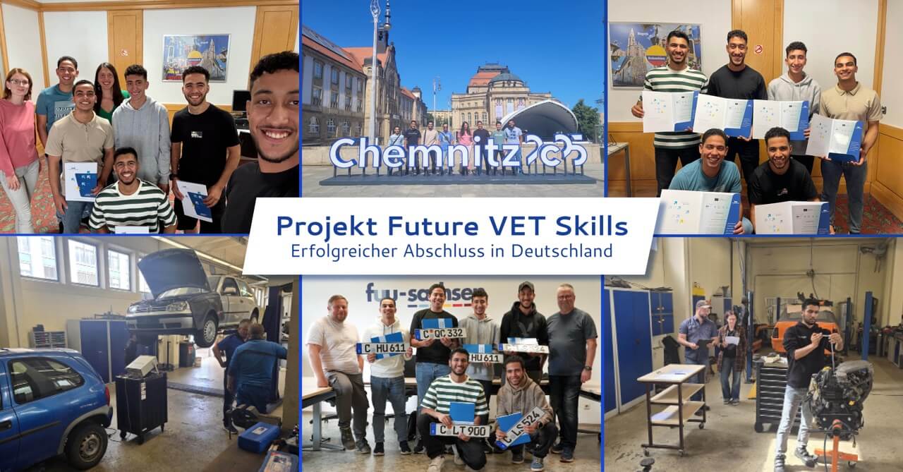 Futute Skills Erfolgreicher Abschluss Deutschland - Collage