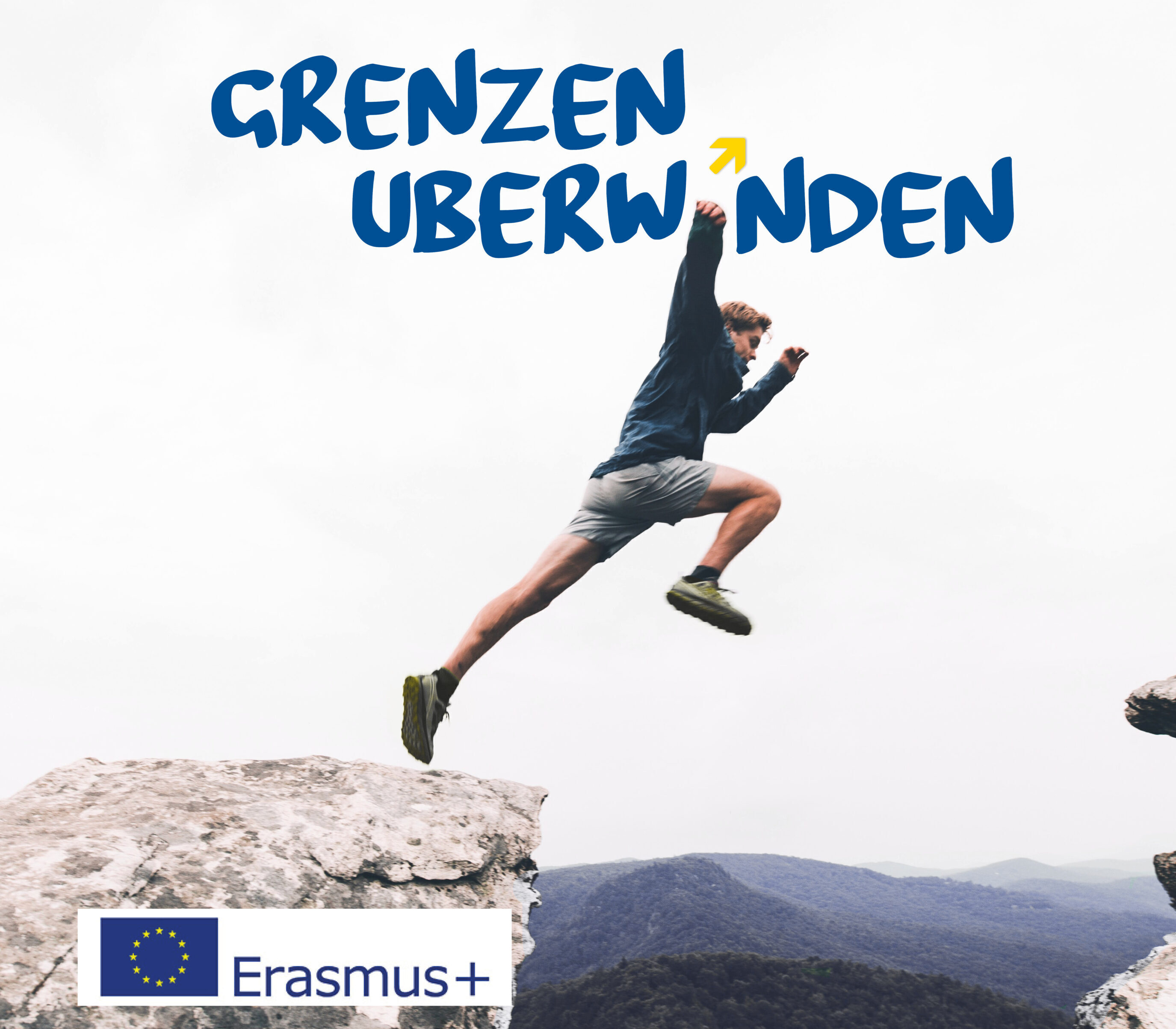 Erasmus+ Grenzen Überwinden Werbebild