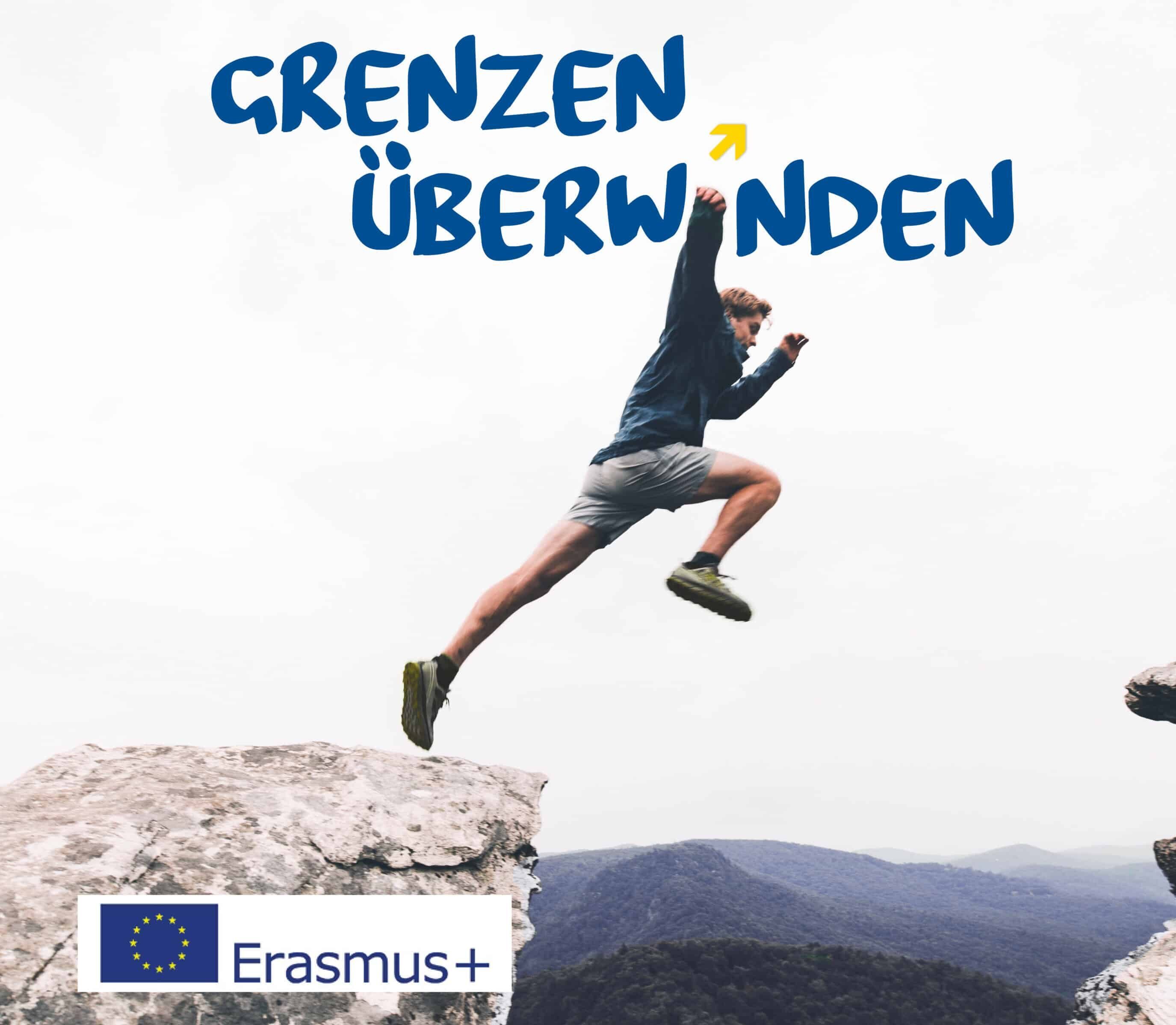 Erasmus+ Grenzen Überwinden Werbebild
